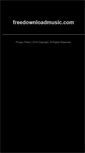 Mobile Screenshot of freedownloadmusic.com